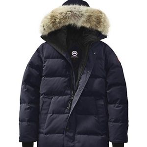 Canada Goose (brand new) Carson Fur-Trimmed Parka (Atlantic Navy)